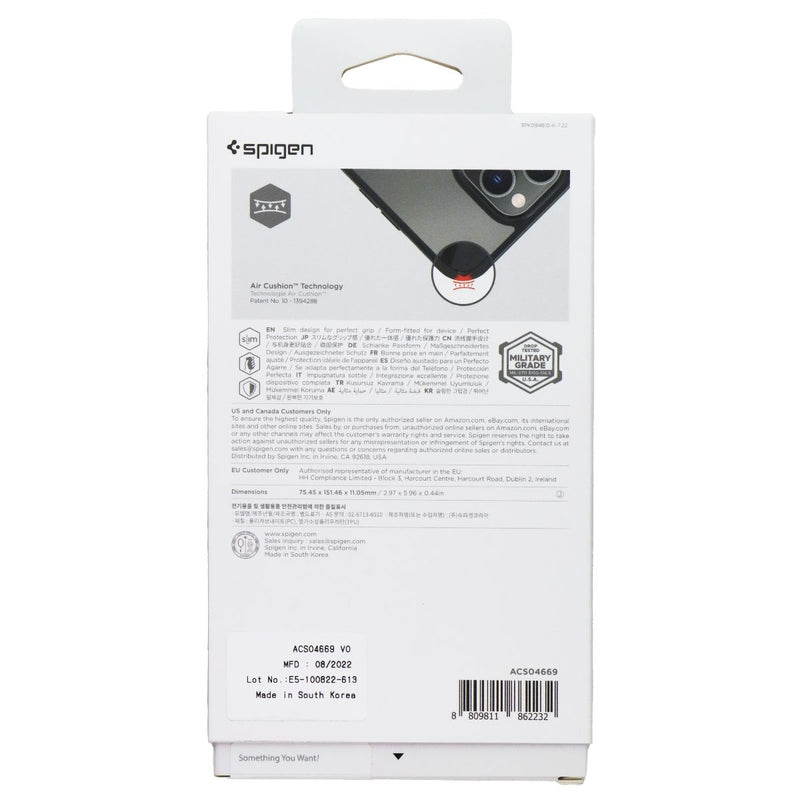 Spigen Crystal Hybrid Series Case for Apple iPhone 14 Pro - Black / Clear