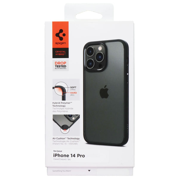 Spigen Crystal Hybrid Series Case for Apple iPhone 14 Pro - Black / Clear