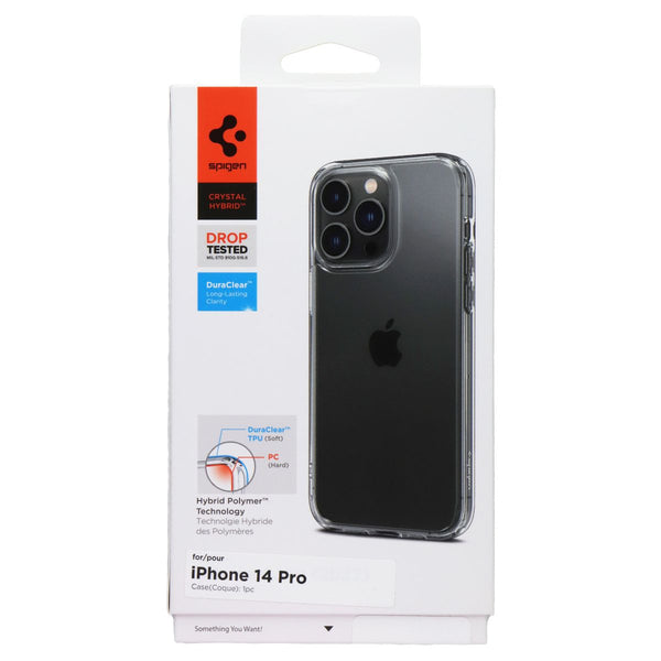 Spigen Crystal Hybrid Series Case for Apple iPhone 14 Pro - Clear