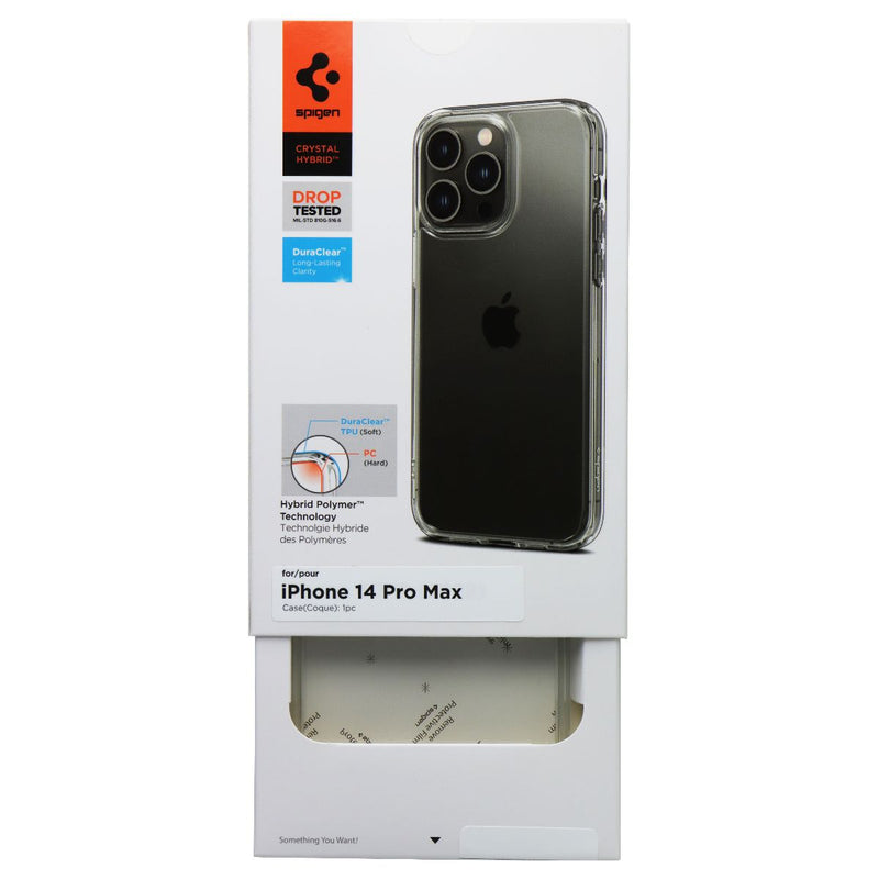 Spigen Crystal Hybrid Series Case for Apple iPhone 14 Pro Max - Crystal Clear