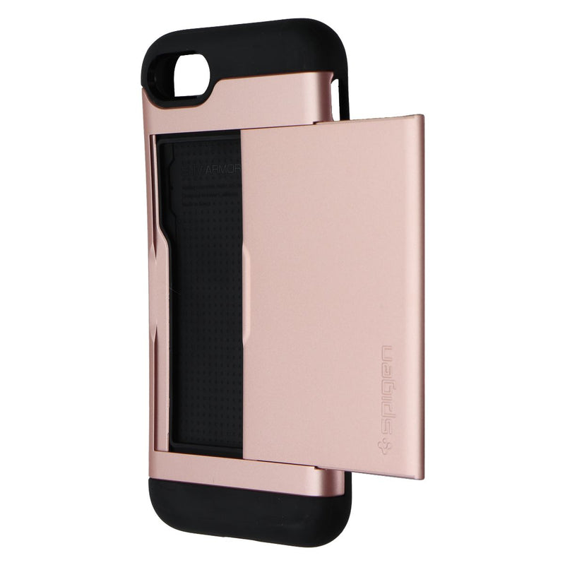 Spigen Clim Armor CS Series Case for Apple iPhone 8/7 - Rose Gold/Black