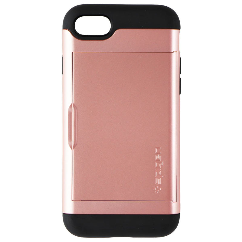 Spigen Clim Armor CS Series Case for Apple iPhone 8/7 - Rose Gold/Black