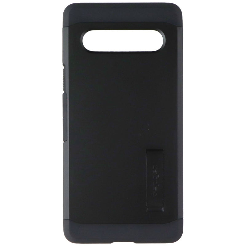 Spigen Tough Armor Case with Kickstand for Google Pixel 7a  - Black