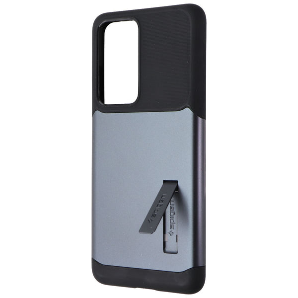 Spigen Slim Armor Case w/Kickstand for Galaxy S21 Ultra Case 5G - Metal Slate