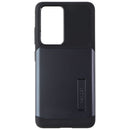 Spigen Slim Armor Case w/Kickstand for Galaxy S21 Ultra Case 5G - Metal Slate