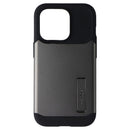 Spigen Slim Armor Series Case with Kickstand for Apple iPhone 14 Pro - Gunmetal