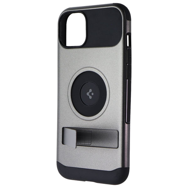 Spigen Slim Armor Case with Kickstand for Apple iPhone 15 Plus - Gunmetal