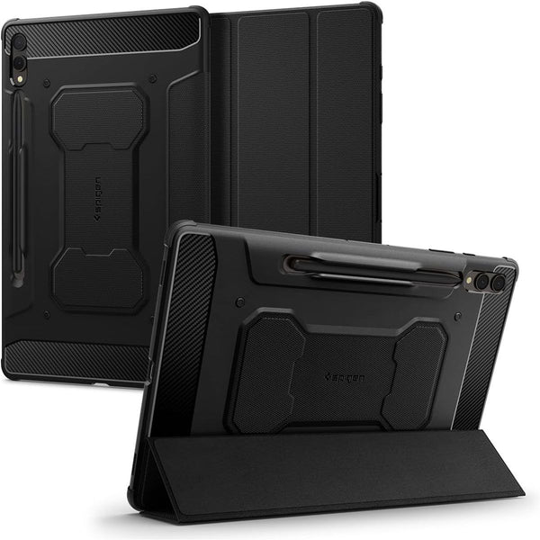 Spigen Rugged Armor Pro Series Case for Samsung Galaxy S10+/S9+ (Plus) - Black