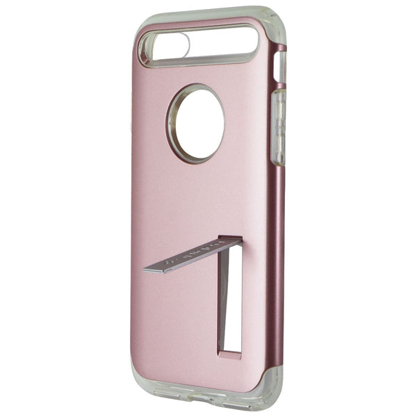 Spigen Slim Armor Dual Layer Case Cover w/ Kickstand iPhone 8 / 7 - Pink / Clear