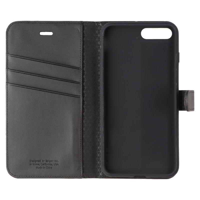 Spigen Wallet S Kickstand Cover for Apple iPhone 8 Plus/7 Plus - Black