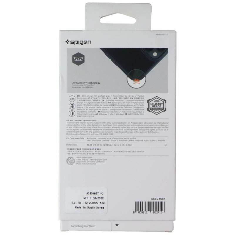 Spigen Crystal Hybrid Series Case for Apple iPhone 14 Plus - Clear/Navy Blue