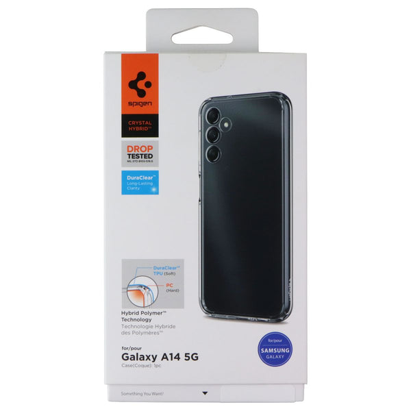 Spigen Crystal Hybrid Series Case for Samsung Galaxy A14 (5G) - Crystal Clear