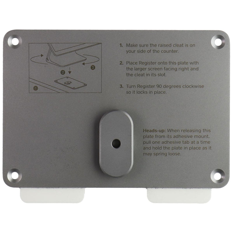 Accessory Kit for Square Register - Black (NO MOUNTING TOOLS)