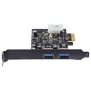 StarTech 2 Port PCI Express SuperSpeed (5Gbps) USB 3.0 Card w/UASP - LP4 Power