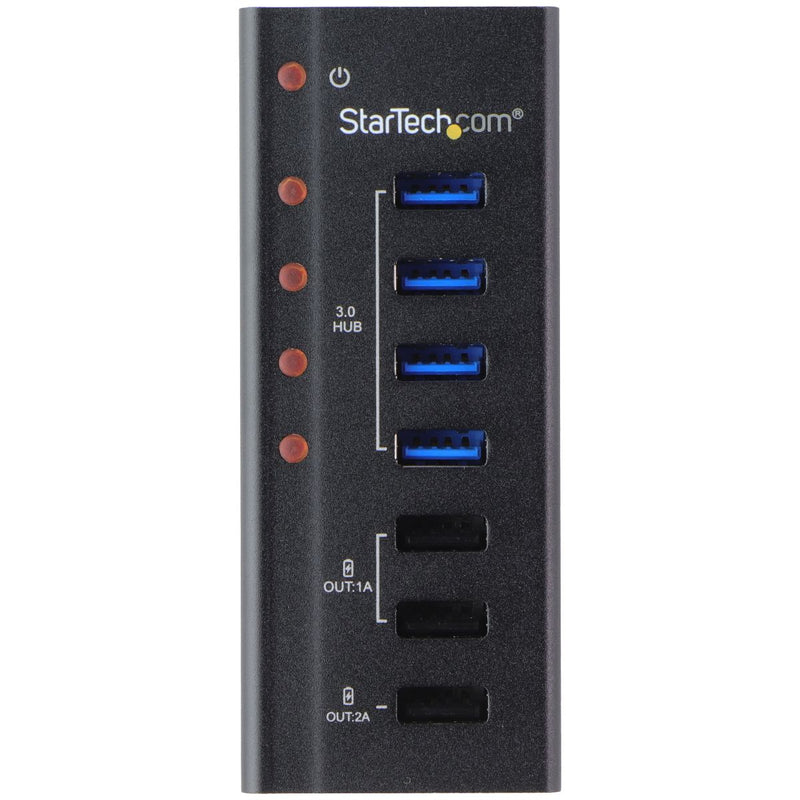 StarTech.com 7-Port USB 3.0 Charging Hub - Black (ST4300U3C3)