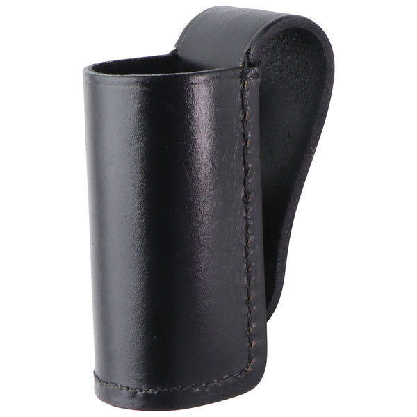 Stallion Leather Belt Holder Pouch Open Top - Black
