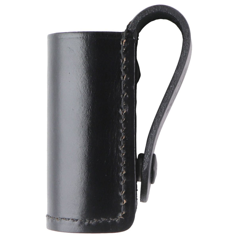Stallion Leather Belt Holder Pouch Open Top - Black