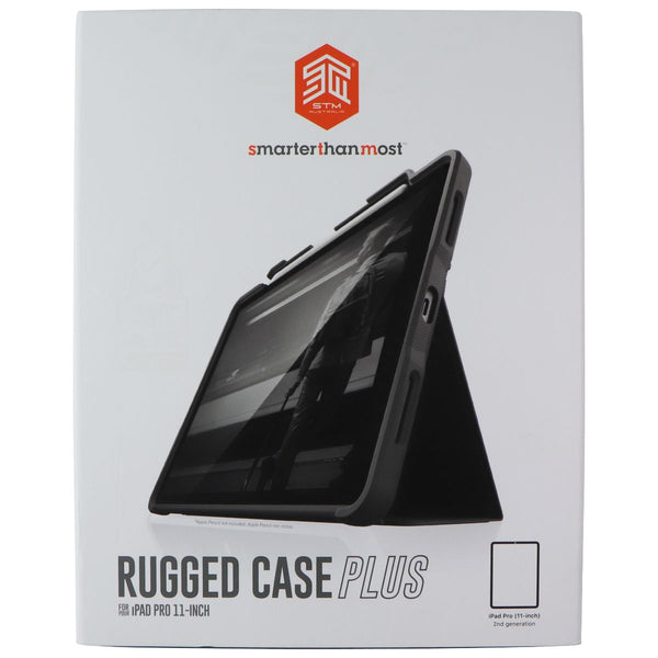 STM Rugged Case Plus Series for iPad Pro 11-inch (2nd/1st Gen) - Black