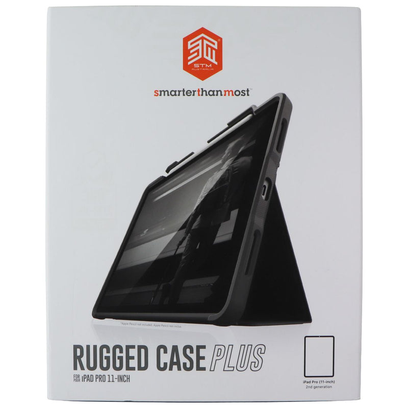 STM Rugged Case Plus Series for iPad Pro 11-inch (2nd/1st Gen) - Black