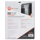 STM Dux Plus Rugged Case/Stand for Apple iPad Mini (6th Gen) - Black/Clear