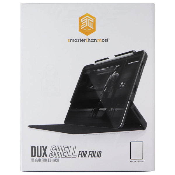 STM Dux Shell Folio Case for Apple iPad Pro 11-inch (2018) - Black