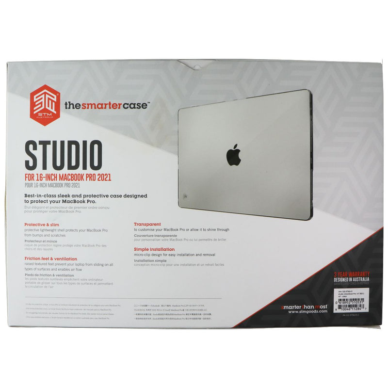 STM Studio Case for MacBook Pro 16-Inch 2021 - Clear