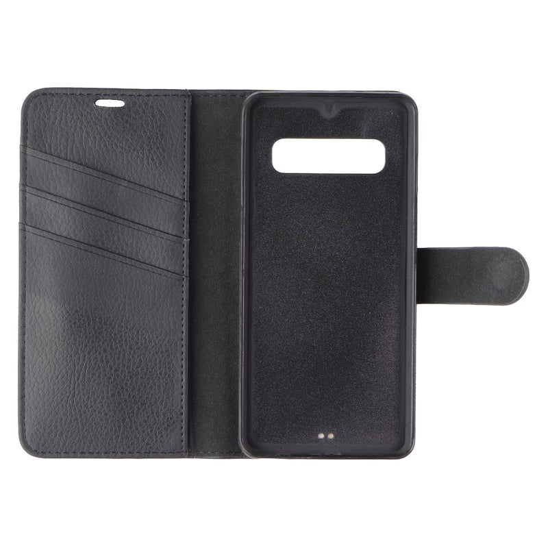 StrongNFree Moderna Plus Series 2-in-1 Wallet Case for Galaxy S10 - Black