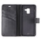 StrongNFree Moderna Plus Series 2-in-1 Wallet Case for Galaxy A8 (2018) - Black