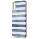 Sugar Paper Los Angeles Printed Case for Apple iPhone X - Blue/White Stripe