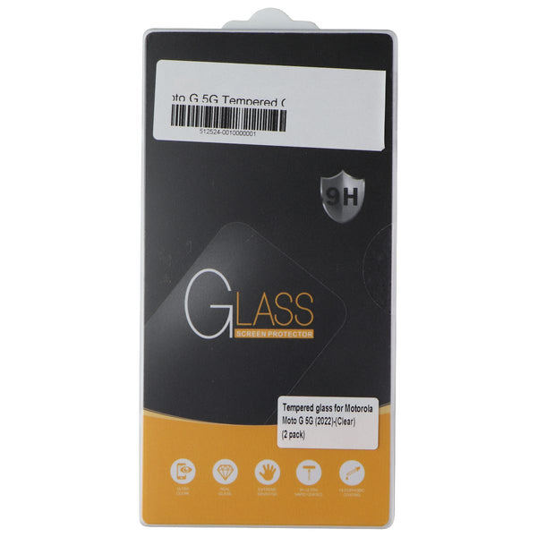 SuperShieldz Premium Tempered Glass for Motorola Moto G (2022) - Clear (2 Pack)