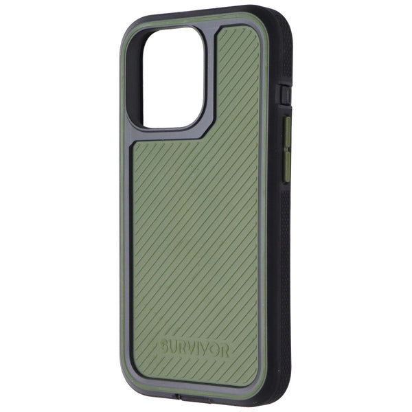 Survivor All-Terrain Earth Series Case for iPhone 13 Pro - Wild Fern Green/Black