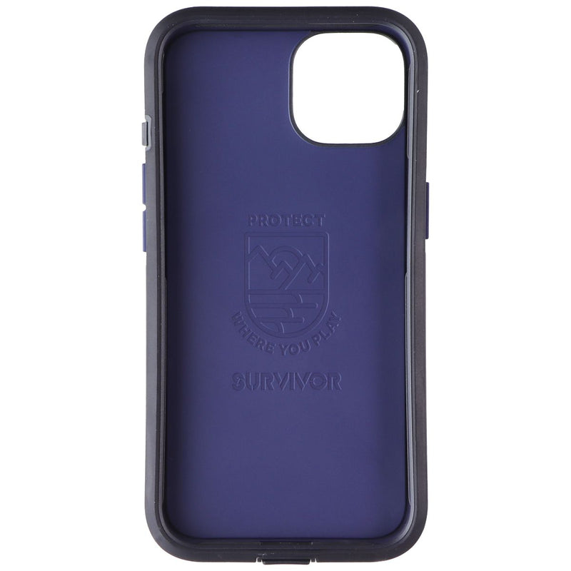 Survivor All-Terrain Earth Series Case for Apple iPhone 13 - Storm Blue/Deep Sea