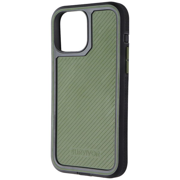 Survivor All-Terrain Earth Series Case for iPhone 13 Pro Max - Black/Wild Fern