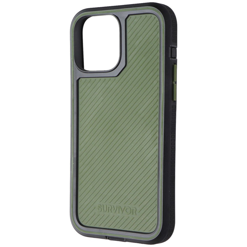 Survivor All-Terrain Earth Series Case for iPhone 13 Pro Max - Black/Wild Fern