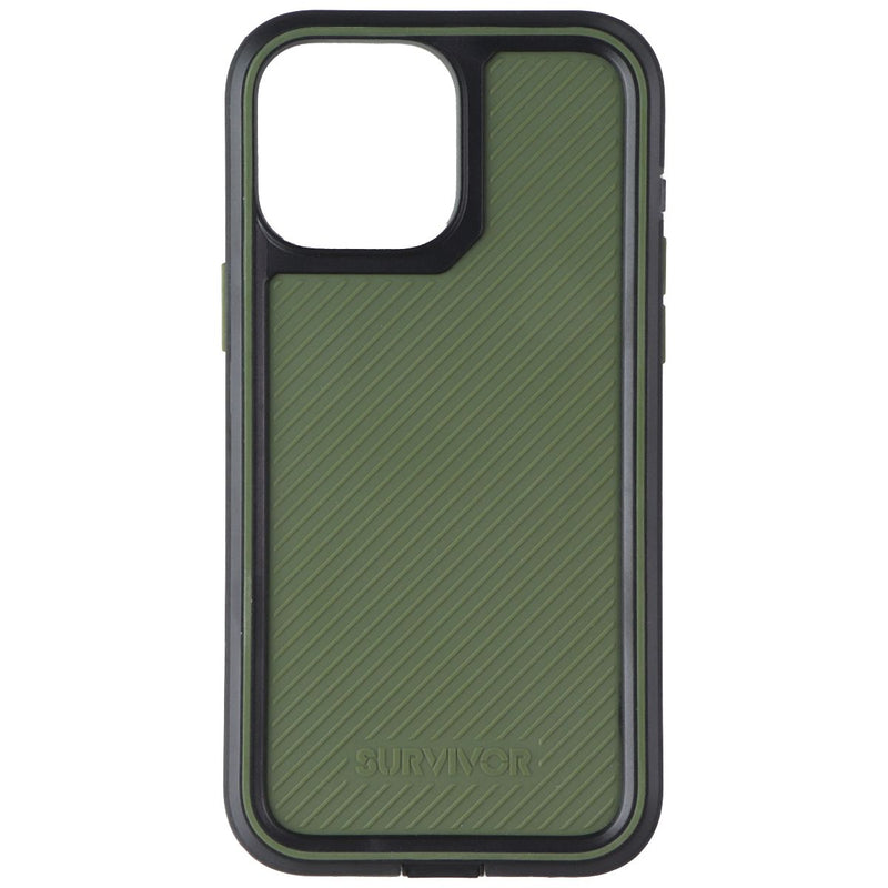 Survivor All-Terrain Earth Series Case for iPhone 13 Pro Max - Black/Wild Fern
