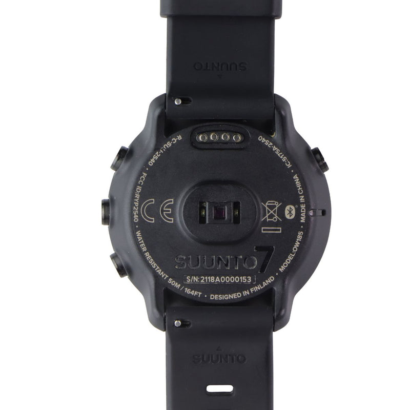 Suunto 7 GPS 43mm (OW185) WiFi Smart Watch - Stainless Steel Black
