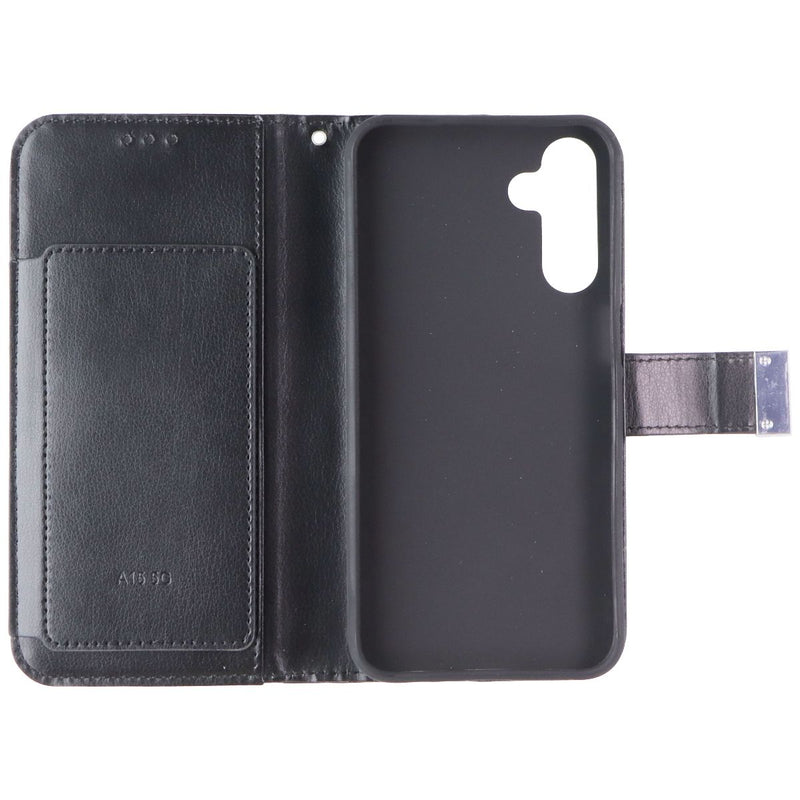 SYB Wallet Folio Series Case for Samsung Galaxy A15 (5G) - Black