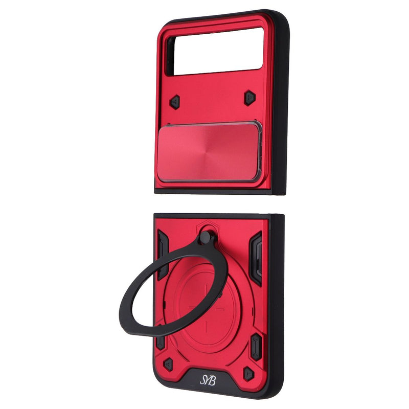SYB Tech Accessory Case for Motorola RAZR (2023) - Red/Black