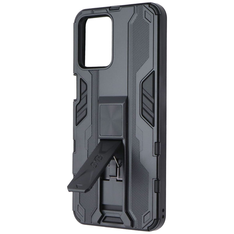 SYB Reflex Series Case with Kickstand for Motorola Moto G 5G (2023) - Black
