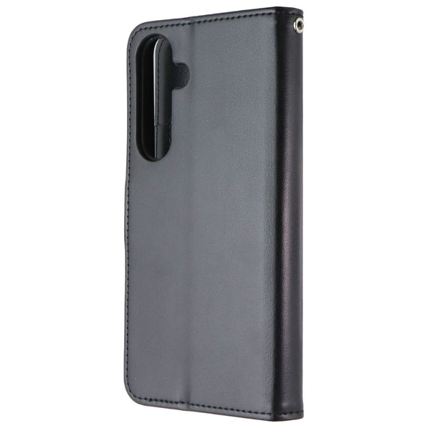 SYB Wallet Folio Series Case for Samsung Galaxy S24+ (Plus) - Black