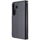 SYB Wallet Folio Series Case for Samsung Galaxy S24 - Black