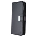 SYB Leather Wallet Case for Motorola Moto G Stylus 5G (2024) - Black