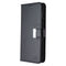 SYB Leather Wallet Case for Motorola Moto G Stylus 5G (2024) - Black