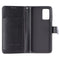 SYB Leather Wallet Case for Motorola Moto G Stylus 5G (2024) - Black