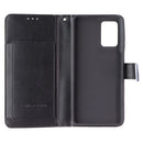 SYB Leather Wallet Case for Motorola Moto G Stylus 5G (2024) - Black