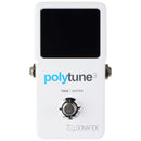 TC Electronic PolyTune 3 Polyphonic Tuner - White
