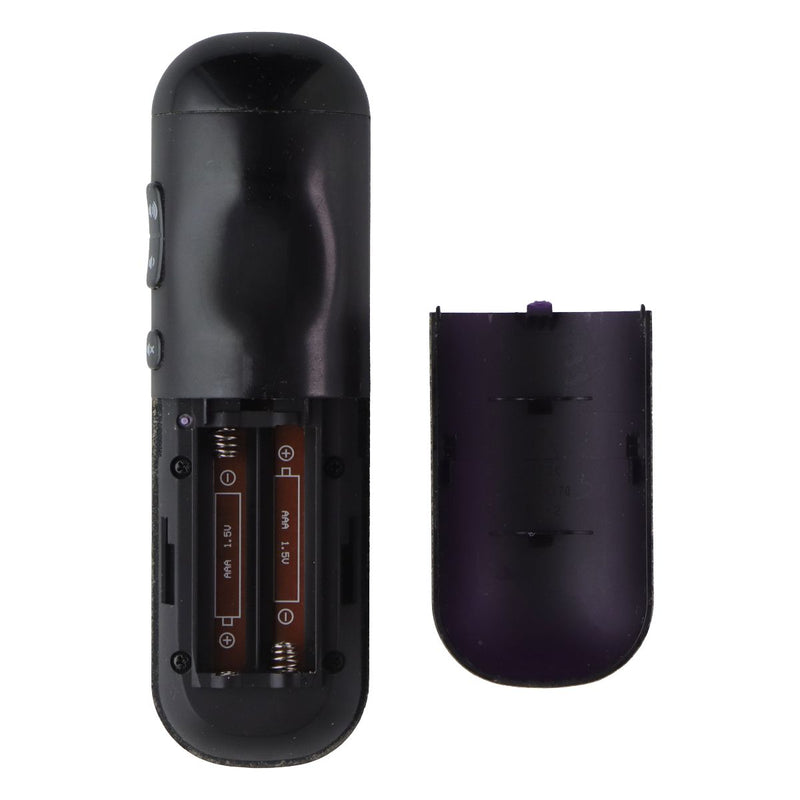 TCL Roku TV Remote with Netflix/Disney+/AppleTV+/Hulu Hot Keys - Black