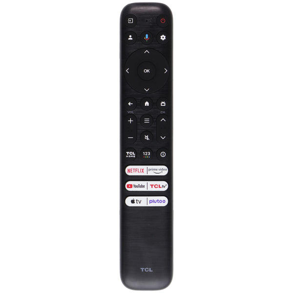 TCL Remote Control (RC923/FMB2) Netflix/Prime/YouTube/TCLtv/AppleTV/PlutoTV