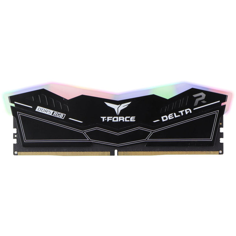 TeamGroup T-Force Delta RGB (16GB) DDR5-6000 RAM 1Rx8 FF3D516G6000HC38ABK - 1-PK
