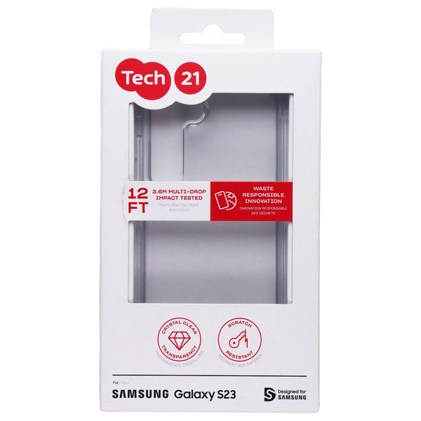 Tech21 EvoClear Series Case for Samsung Galaxy S23 - Clear
